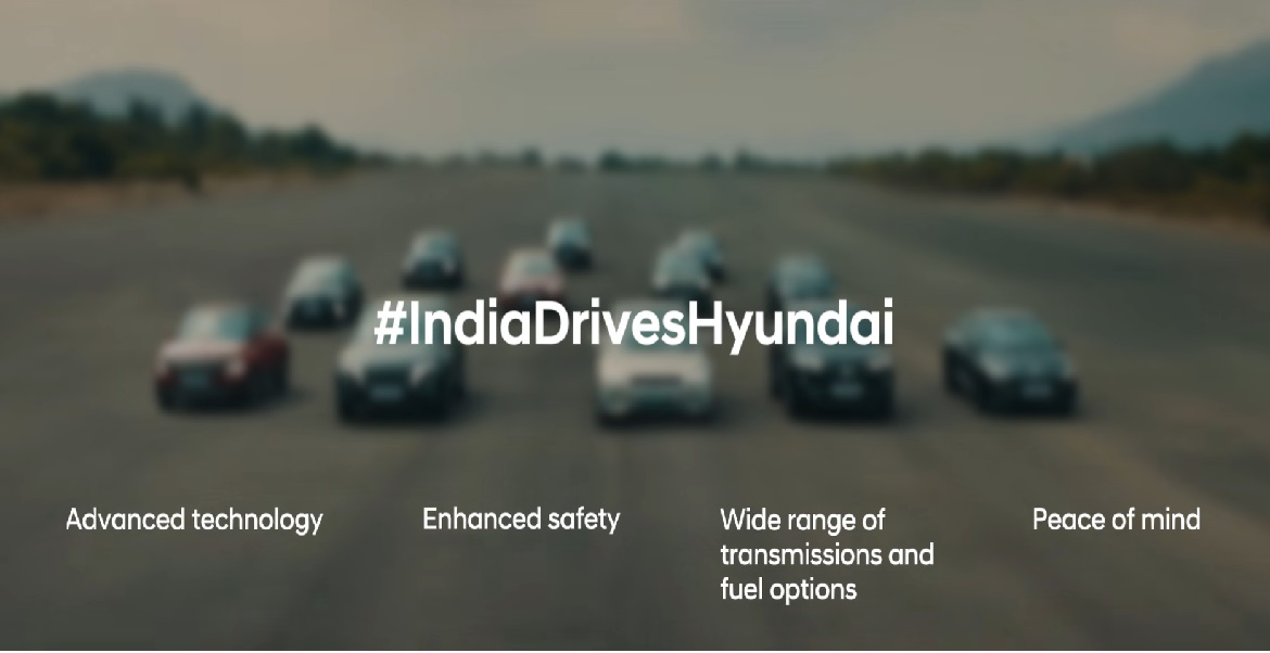 Hyundai Motor India unveils the ‘I Choose Hyundai’ brand campaign.