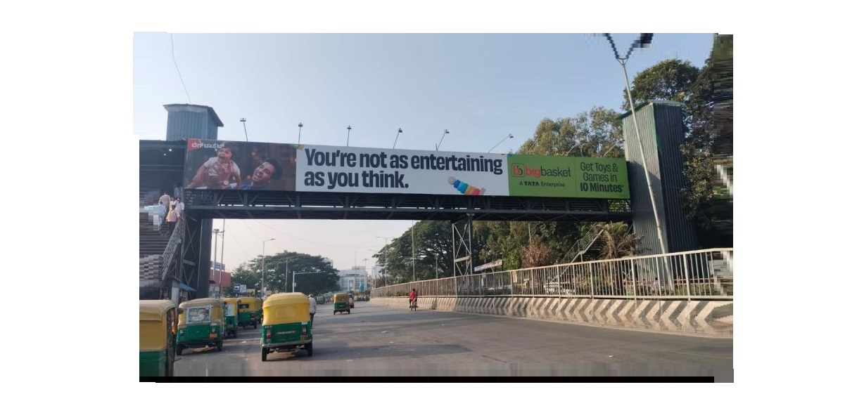 BigBasket’s outdoor campaign blends life lessons with toys.