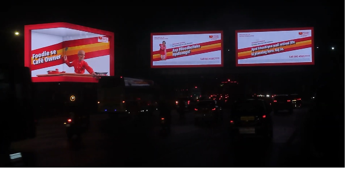 Aditya Birla Sun Life Insurance unveils 3D ad for #BoodheHokeKyaBanoge.