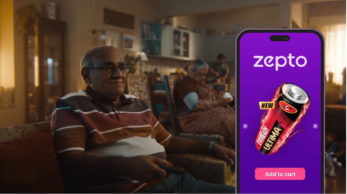 Eveready Ultima teams up with Zepto to power urgent moments.