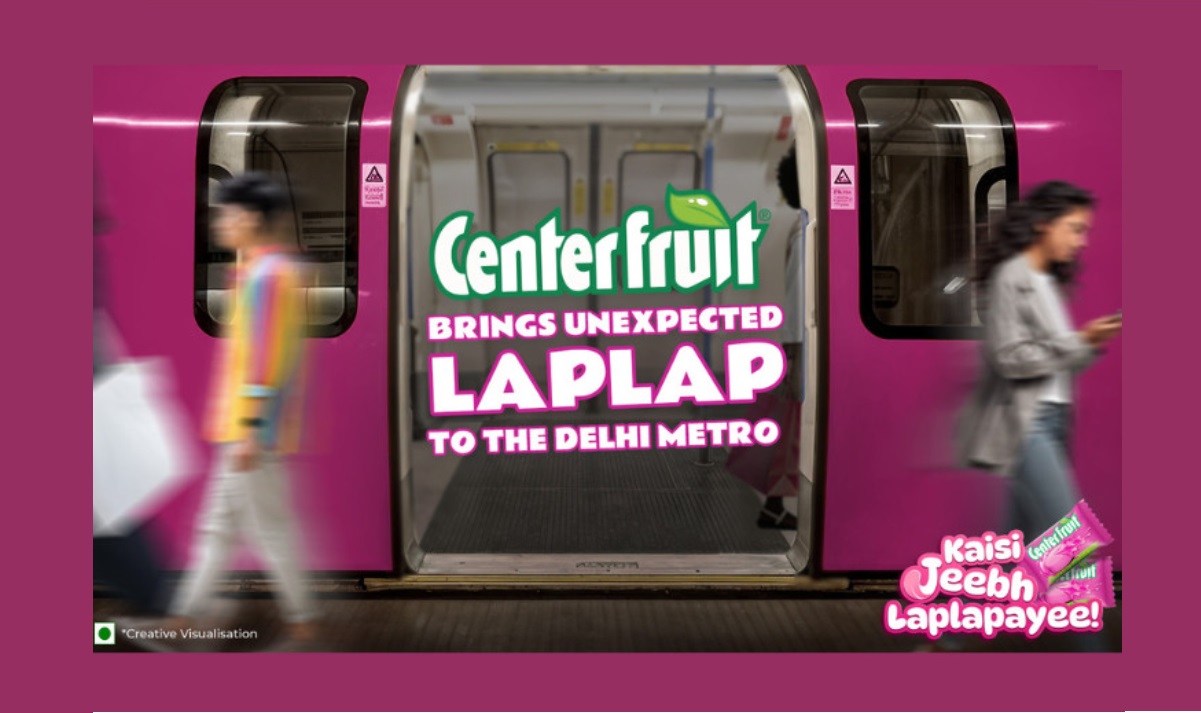 Centerfruit spices up Delhi Metro with ‘Metro Mein Laplap.’