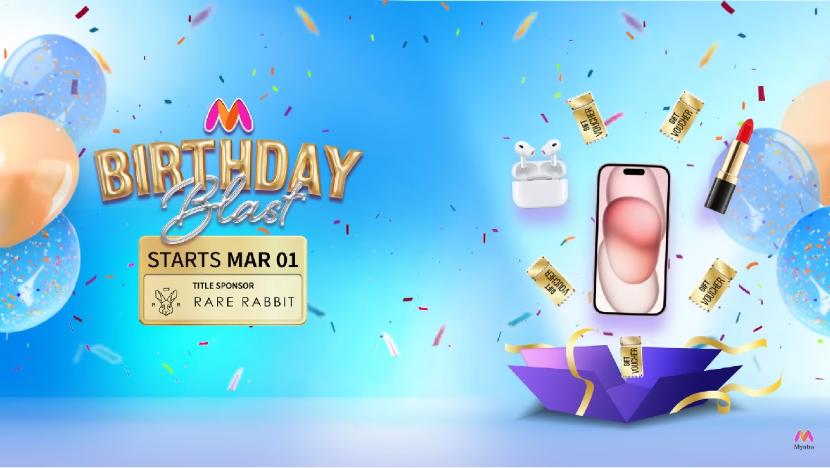 Myntra Unveils Star-Studded Campaign for Myntra Birthday Blast