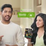 Garnier Black Naturals partners with MS Dhoni and Sakshi Dhoni.