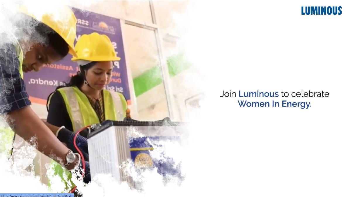 Luminous promotes gender parity with #WomenInEnergy and Inclusion Month.